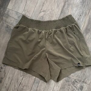 Torrid Green Athletic Shorts Lightweight Design
